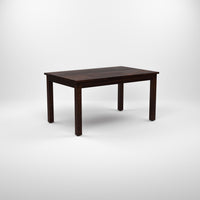 Lorveth Sheesham Wood Dining Set 6 Seater With Bench (Walnut Finish)