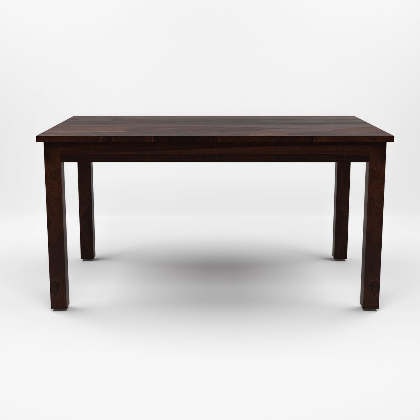 Lorveth Sheesham Wood Dining Set 6 Seater (Walnut Finish)