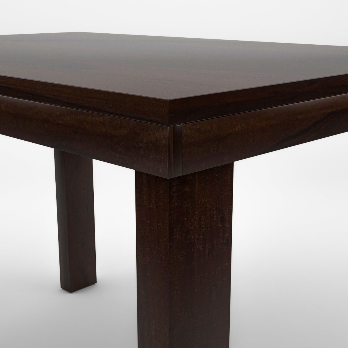 Solvian Sheesham Wood Dining Set 4 Seater 45x45x30 (Walnut Finish)