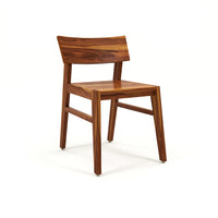 Dravik Sheesham Wood Dining Set 4 Seater (Honey Finish)