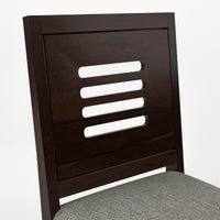 Solvian Sheesham Wood Dining Set 4 Seater 45x45x30 (Walnut Finish)