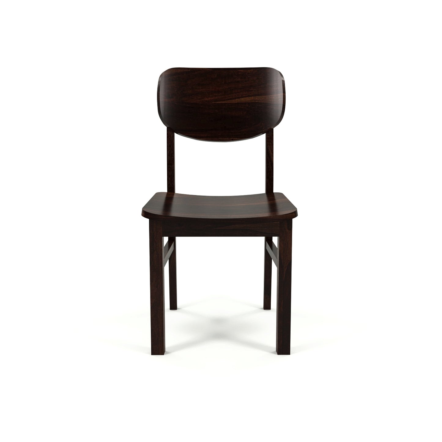 Elvara Sheesham Wood Dining Set 4 Seater (Walnut Finish)