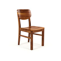 Elvara Sheesham Wood Dining Set 4 Seater (Honey Finish)