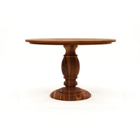 Elvara Sheesham Wood Dining Set 4 Seater (Honey Finish)