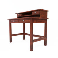 Avorin  Solid Sheesham Wood  Study Desk  (Mahogany Finish)