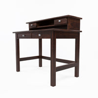 Avorin  Solid Sheesham Wood  Study Desk  (Walnut Finish)