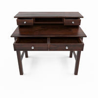 Avorin  Solid Sheesham Wood  Study Desk  (Walnut Finish)