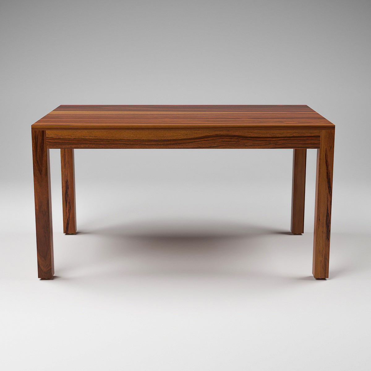 Zephora Sheesham Wood Dining Set 6 Seater With Bench (Honey Finish)