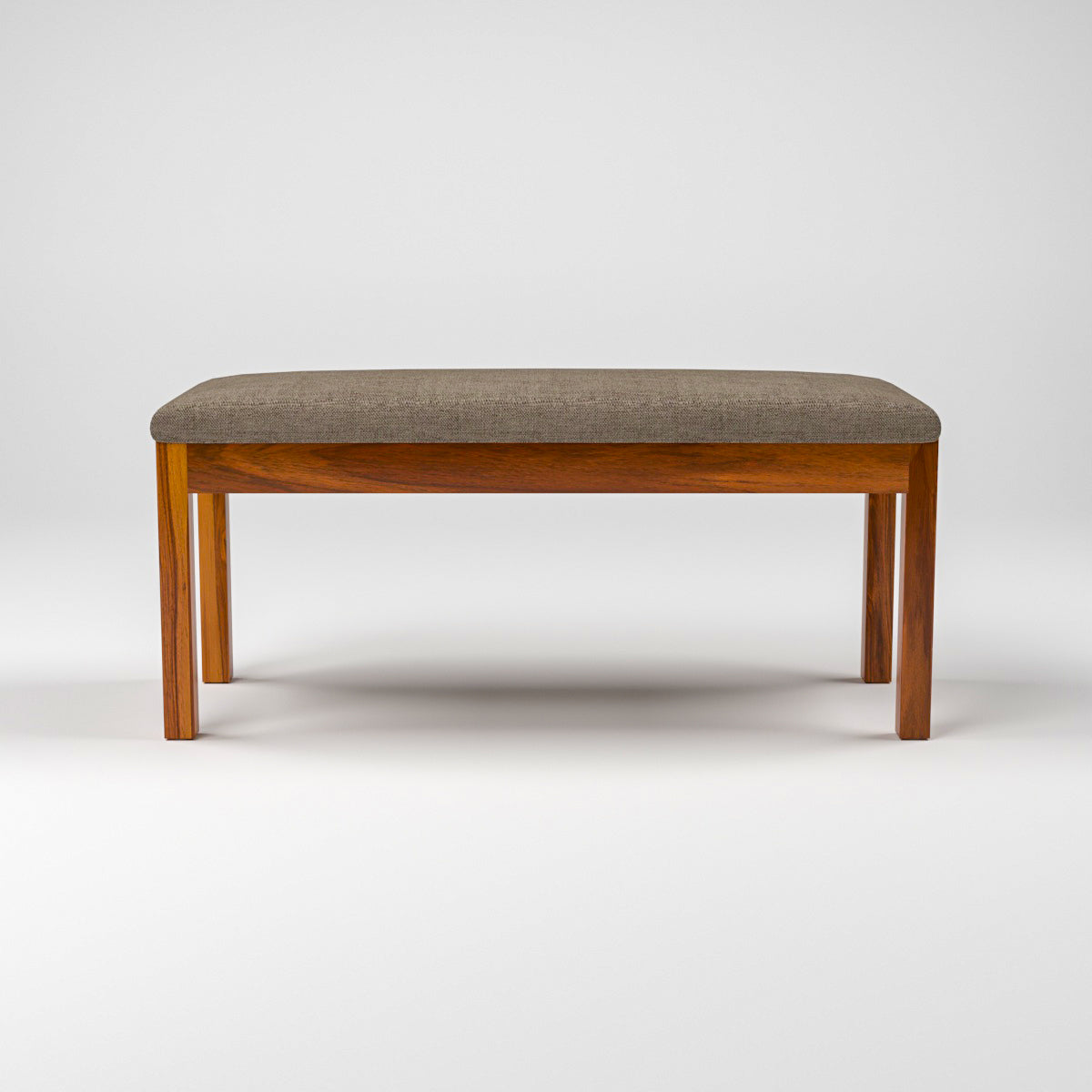 Zephora Sheesham Wood Dining Set 6 Seater With Bench (Honey Finish)