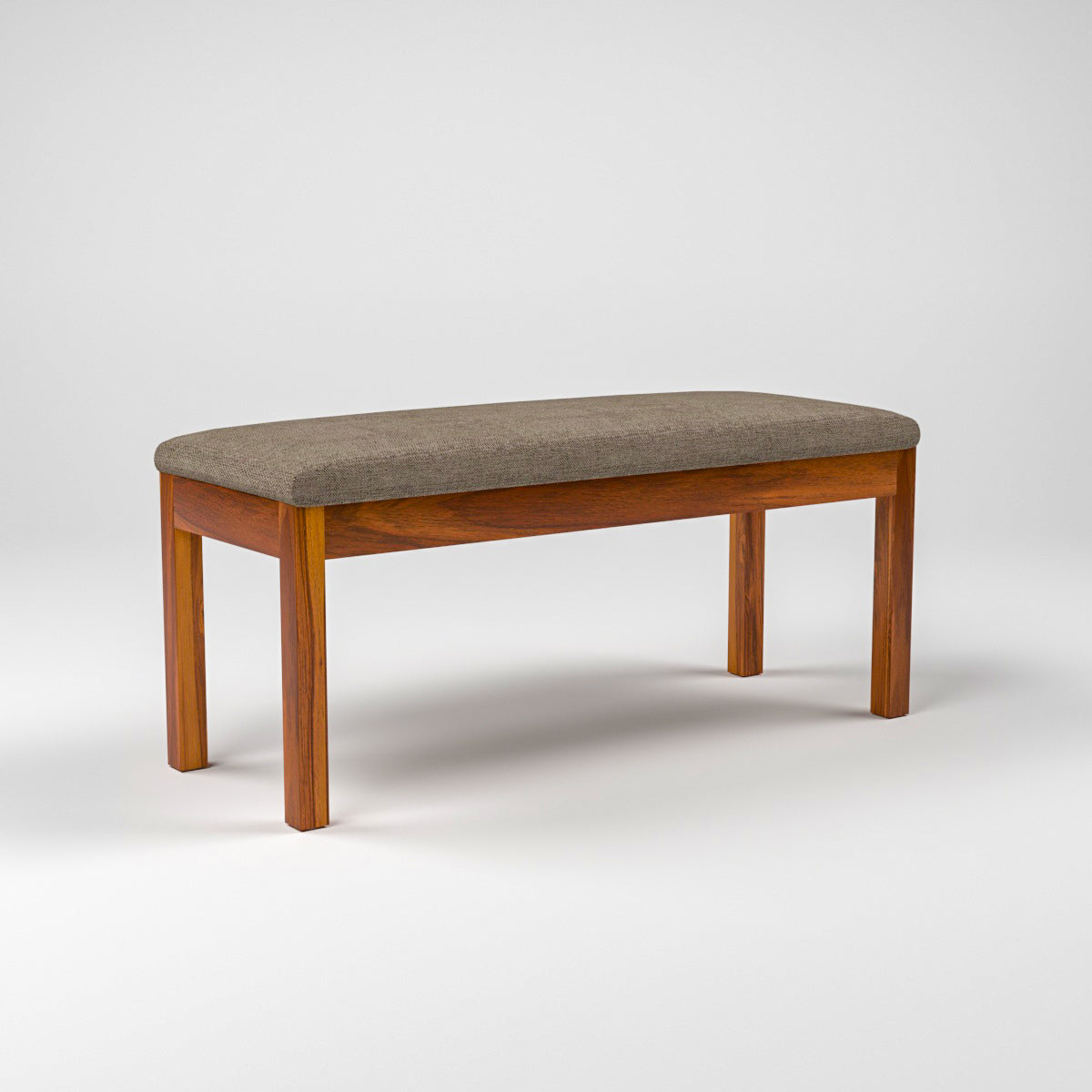 Zephora Sheesham Wood Dining Set 6 Seater With Bench (Honey Finish)