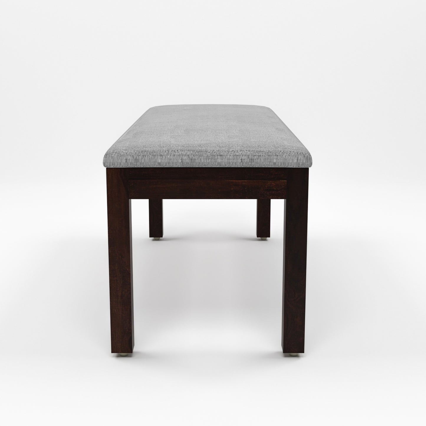 Morvex Sheesham Wood Dining Set 6 Seater With Bench (Walnut Finish)