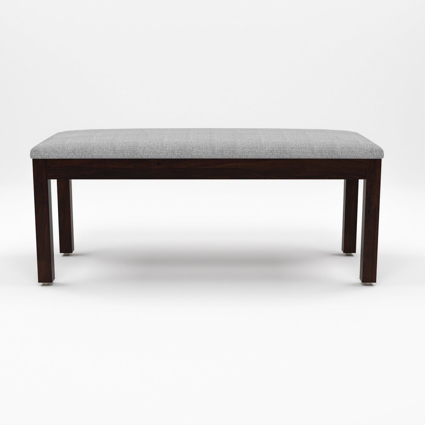 Morvex Sheesham Wood Dining Set 6 Seater With Bench (Walnut Finish)