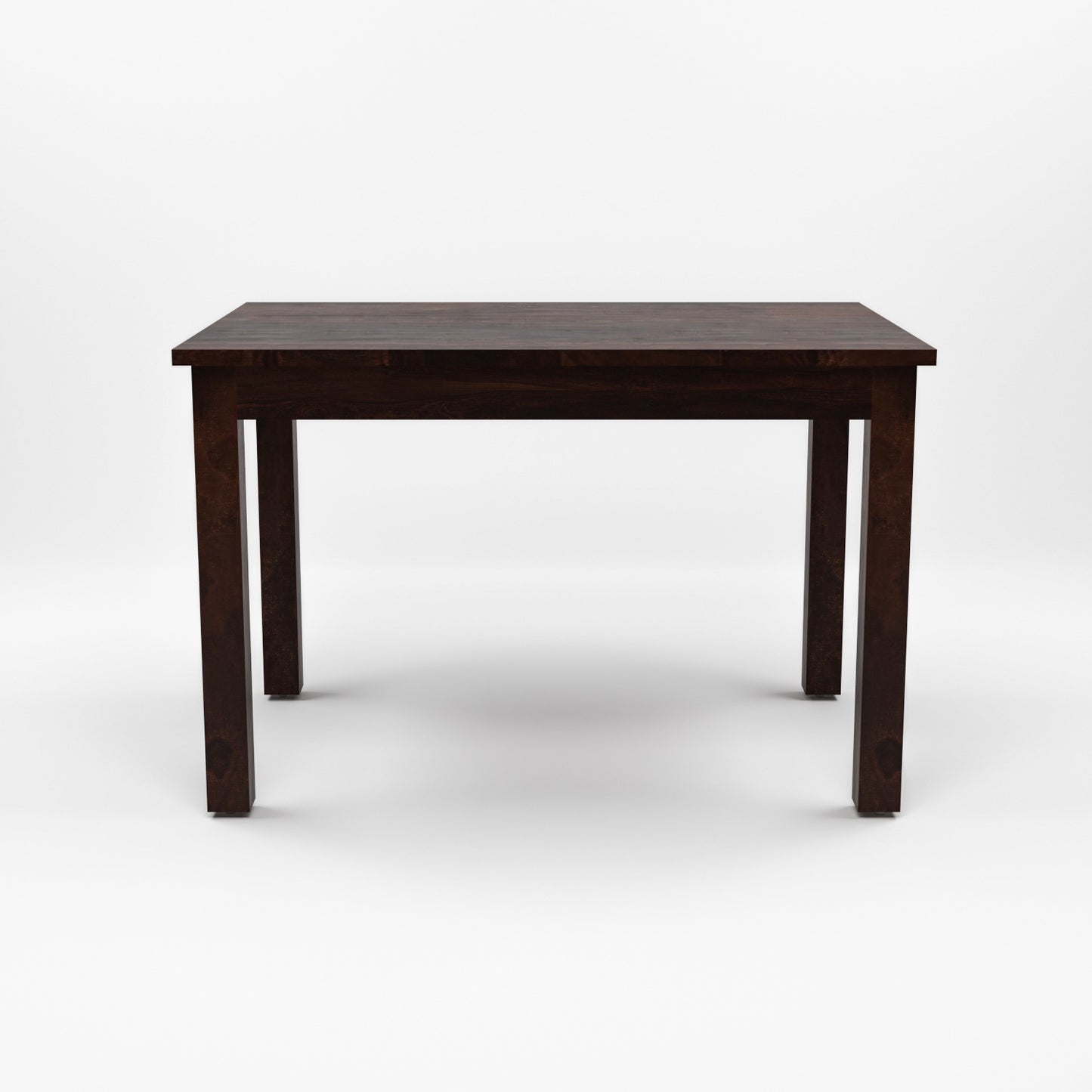 Morvex Sheesham Wood Dining Set 4 Seater 45x45x30 (Walnut Finish)