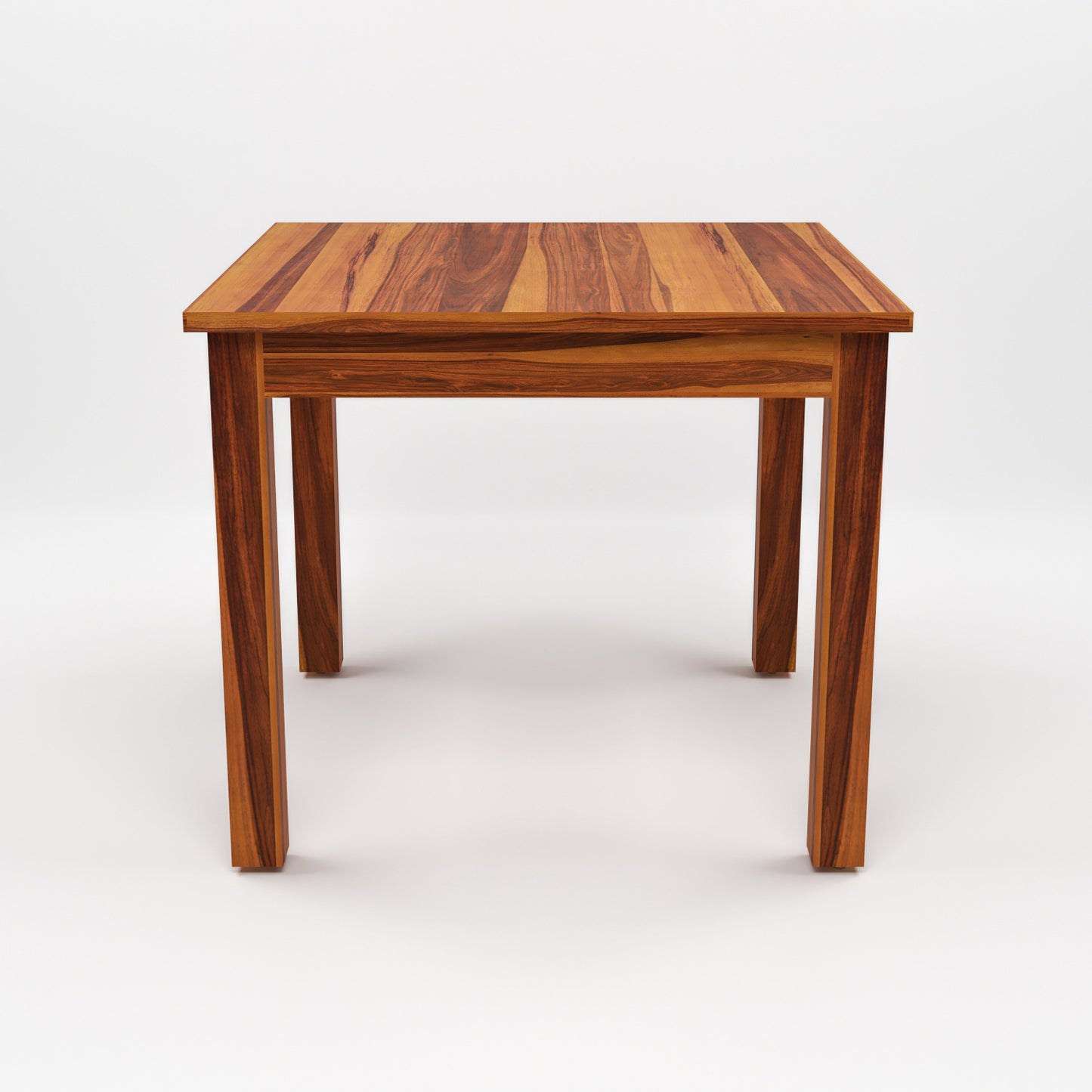 Morvex Sheesham Wood Dining Set 4 Seater 34x34x30 (Honey Finish)