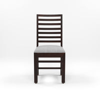 Lorveth Sheesham Wood Dining Set 6 Seater (Walnut Finish)