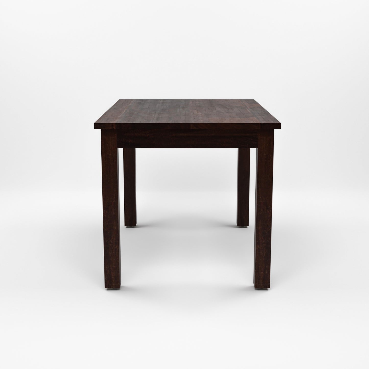 Morvex Sheesham Wood Dining Set 4 Seater 45x45x30 (Walnut Finish)