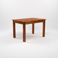 Morvex Sheesham Wood Dining Set 4 Seater 45x45x30 (Honey Finish)