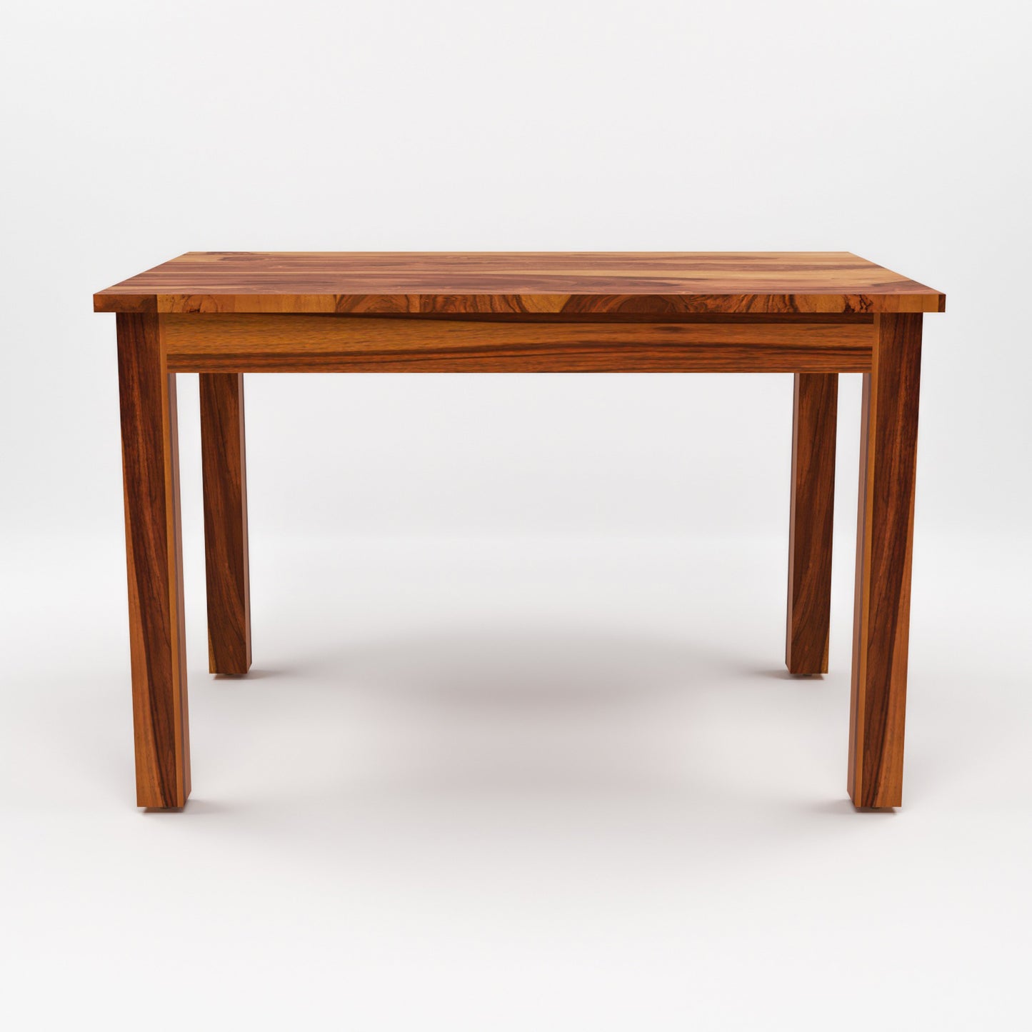 Morvex Sheesham Wood Dining Set 4 Seater 45x45x30 (Honey Finish)