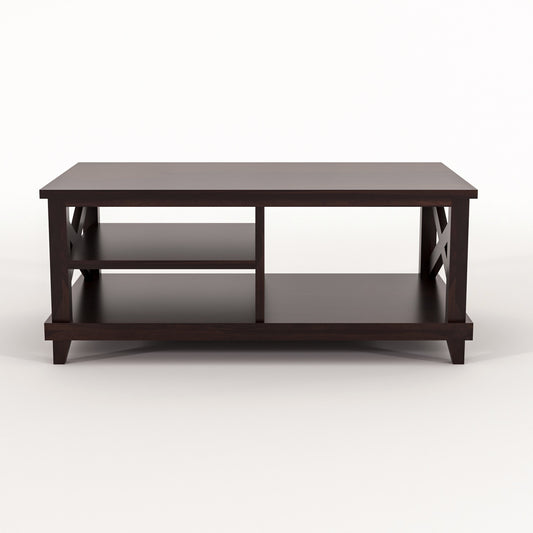 Kronel Solid Sheesham Wood Coffee Table (Walnut Finish) (Copy)