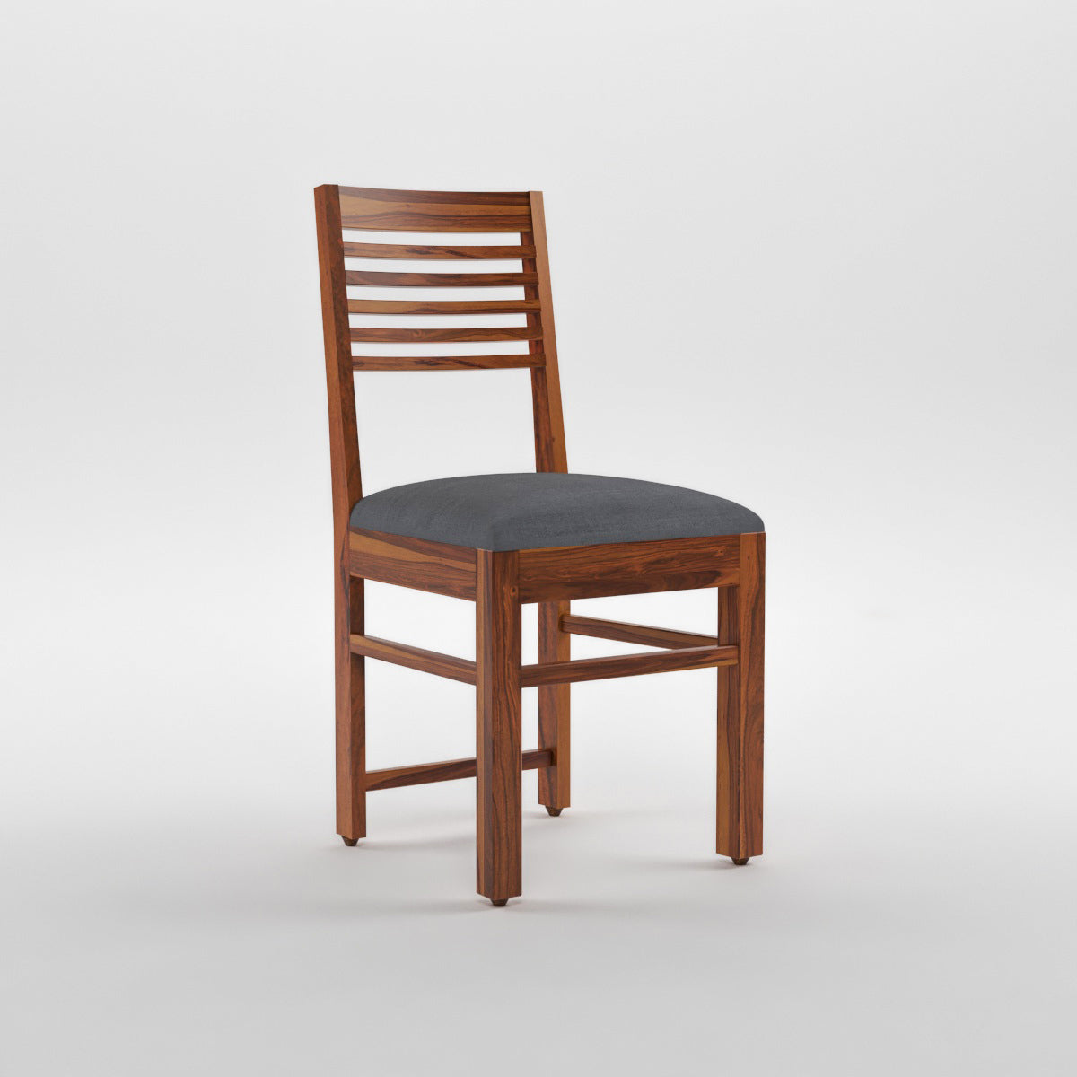Norvik Sheesham Wood Dining Set 4 Seater (Honey Finish)