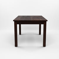 Morvex Sheesham Wood Dining Set 6 Seater (Walnut Finish)