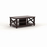 Kronel Solid Sheesham Wood Coffee Table (Walnut Finish) (Copy)