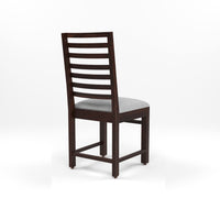 Lorveth Sheesham Wood Dining Set 4 Seater 34x34x30 (Walnut Finish)