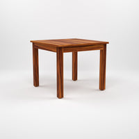 Morvex Sheesham Wood Dining Set 4 Seater 34x34x30 (Honey Finish)