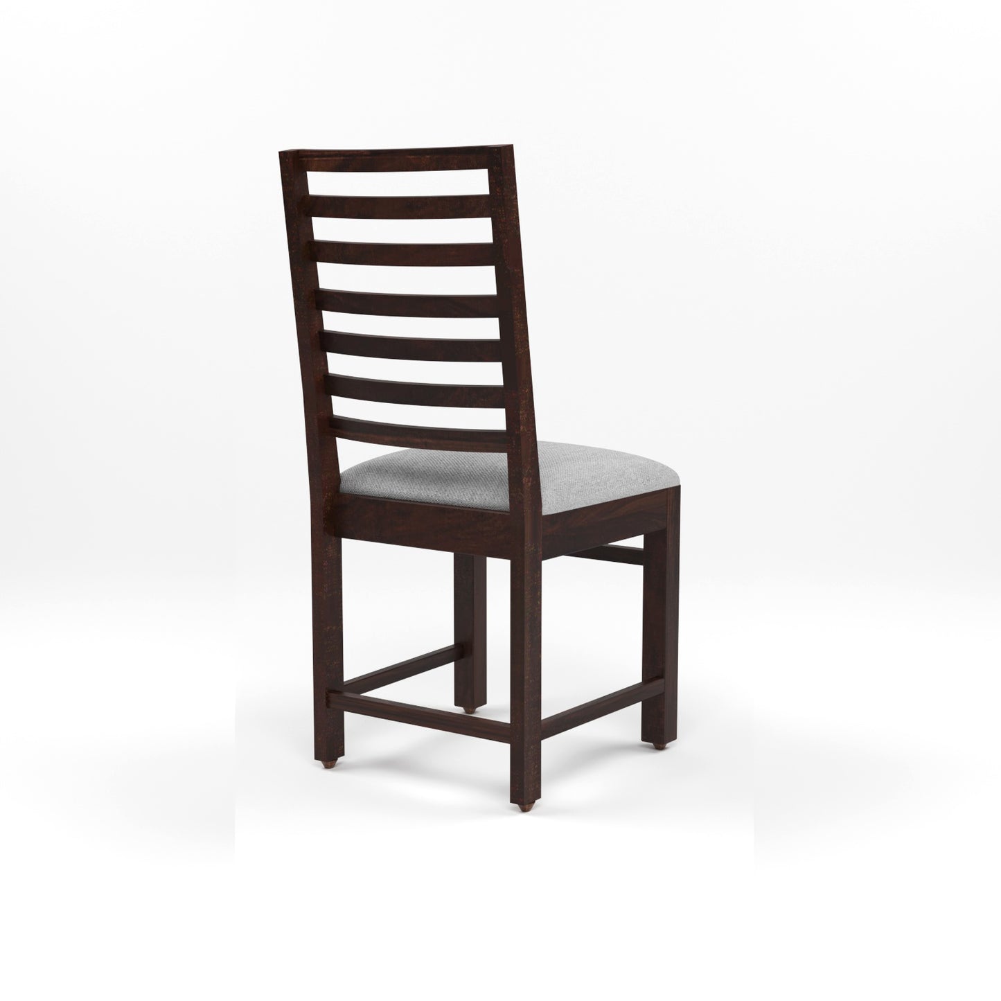 Lorveth Sheesham Wood Dining Set 6 Seater (Walnut Finish)