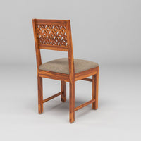Velora Sheesham Wood Dining Set 4 Seater (Honey Finish)