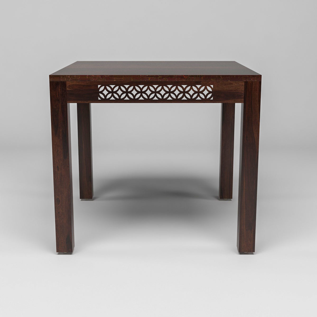 Velora Sheesham Wood Dining Set 4 Seater (Walnut Finish)