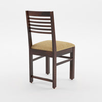 Norvik Sheesham Wood Dining Set 6 Seater With Bench (Walnut Finish)