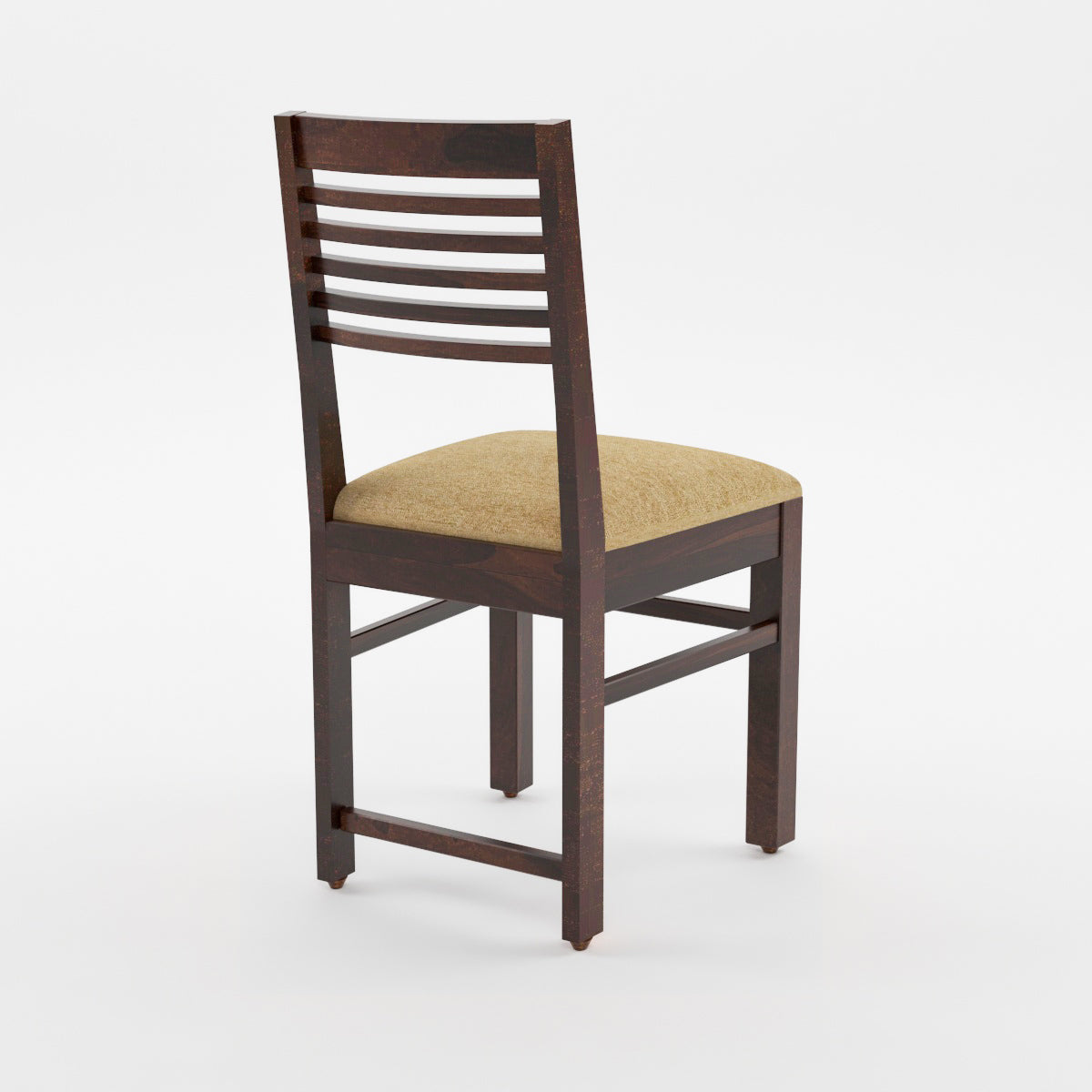Norvik Sheesham Wood Dining Set 4 Seater (Walnut Finish)