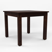 Morvex Sheesham Wood Dining Set 2 Seater (Walnut Finish)