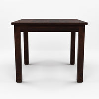 Morvex Sheesham Wood Dining Set 4 Seater 34x34x30 (Walnut Finish)