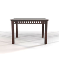 Orvion Sheesham Wood Dining Set 4 Seater With Bench (Walnut Finish)