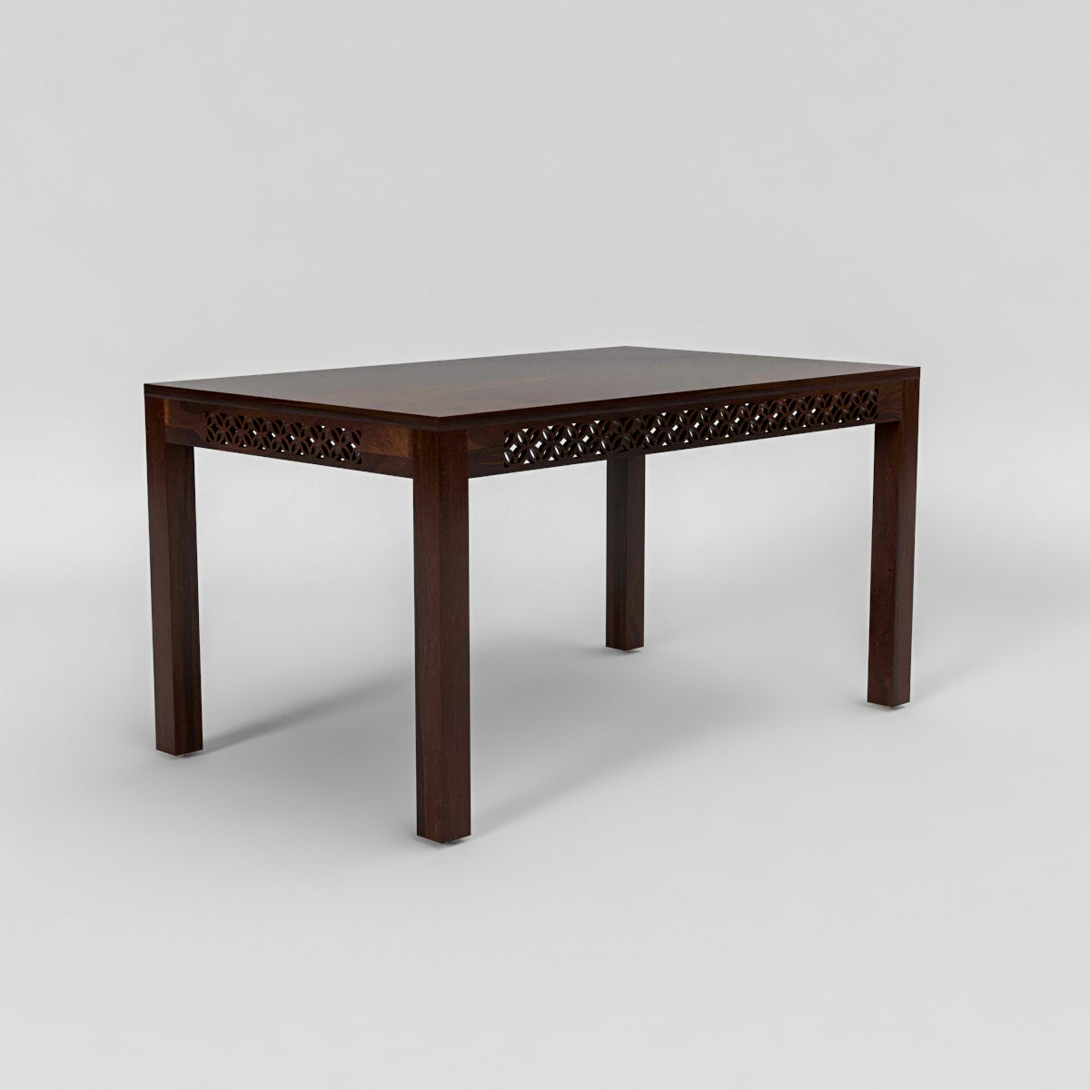Velora Sheesham Wood Dining Set 6 Seater (Walnut Finish)