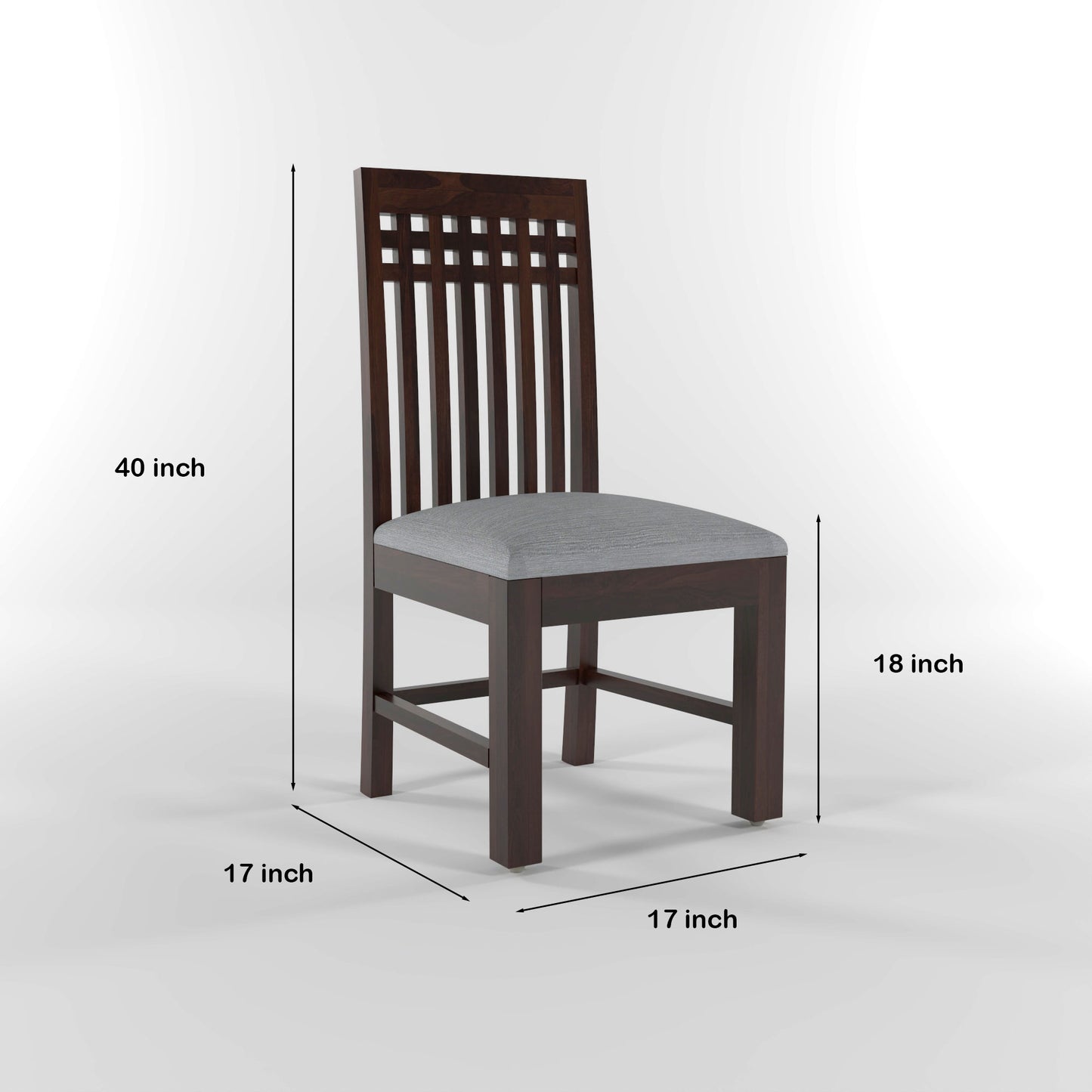 Orvion Sheesham Wood Dining Set 4 Seater With Bench (Walnut Finish)