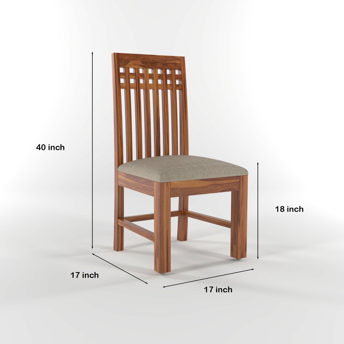 Orvion Sheesham Wood Dining Set 4 Seater With Bench (Honey Finish)