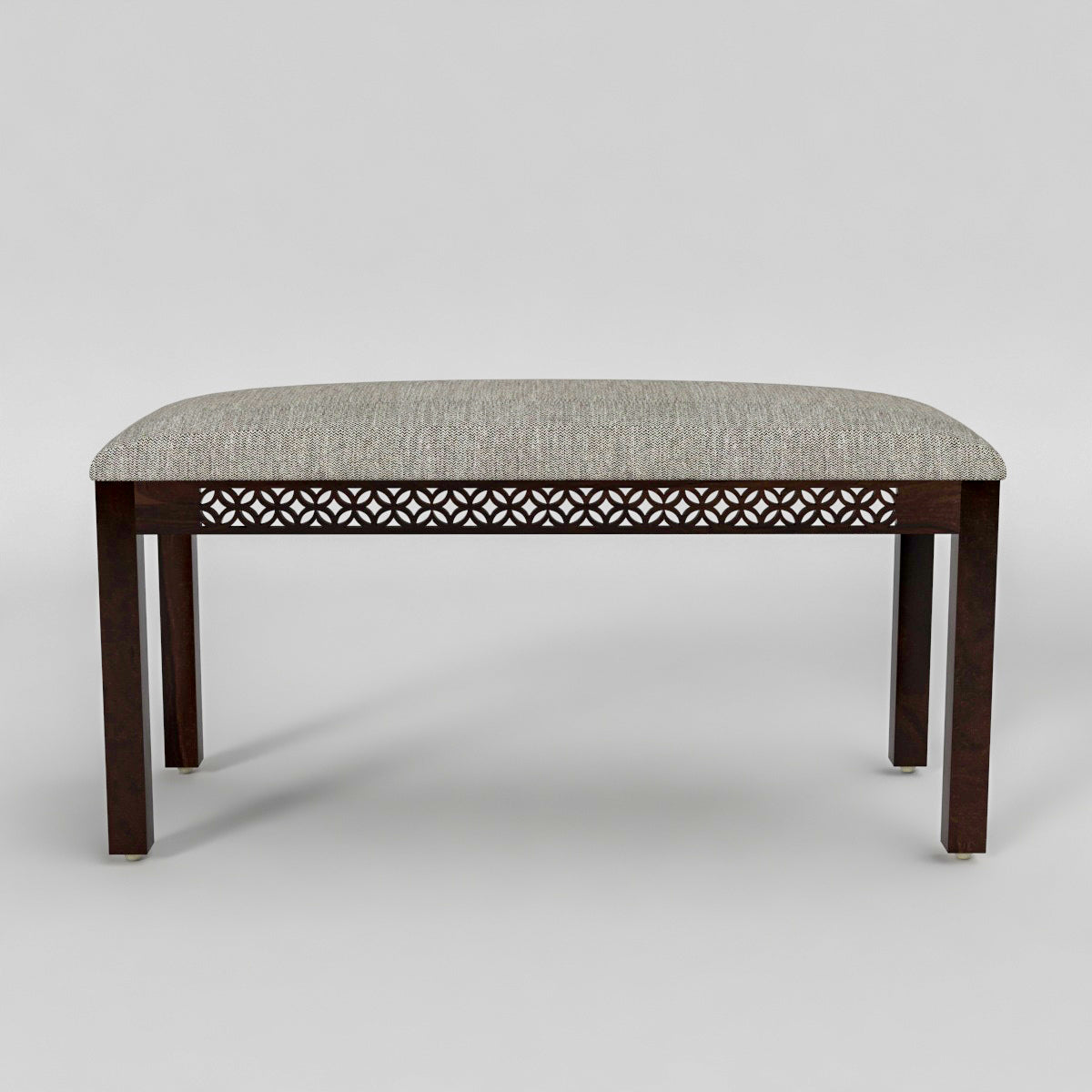 Velora Sheesham Wood Dining Set 6 Seater With Bench (Walnut Finish)