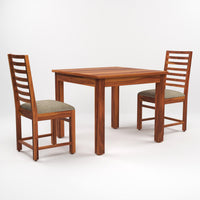 Lorveth Sheesham Wood Dining Set 2 Seater (Honey Finish)