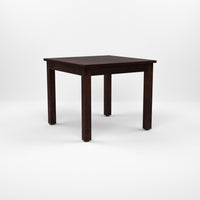 Lorveth Sheesham Wood Dining Set 4 Seater 34x34x30 (Walnut Finish)