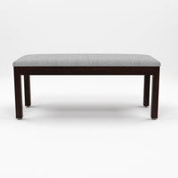 Lorveth Sheesham Wood Dining Set 6 Seater With Bench (Walnut Finish)