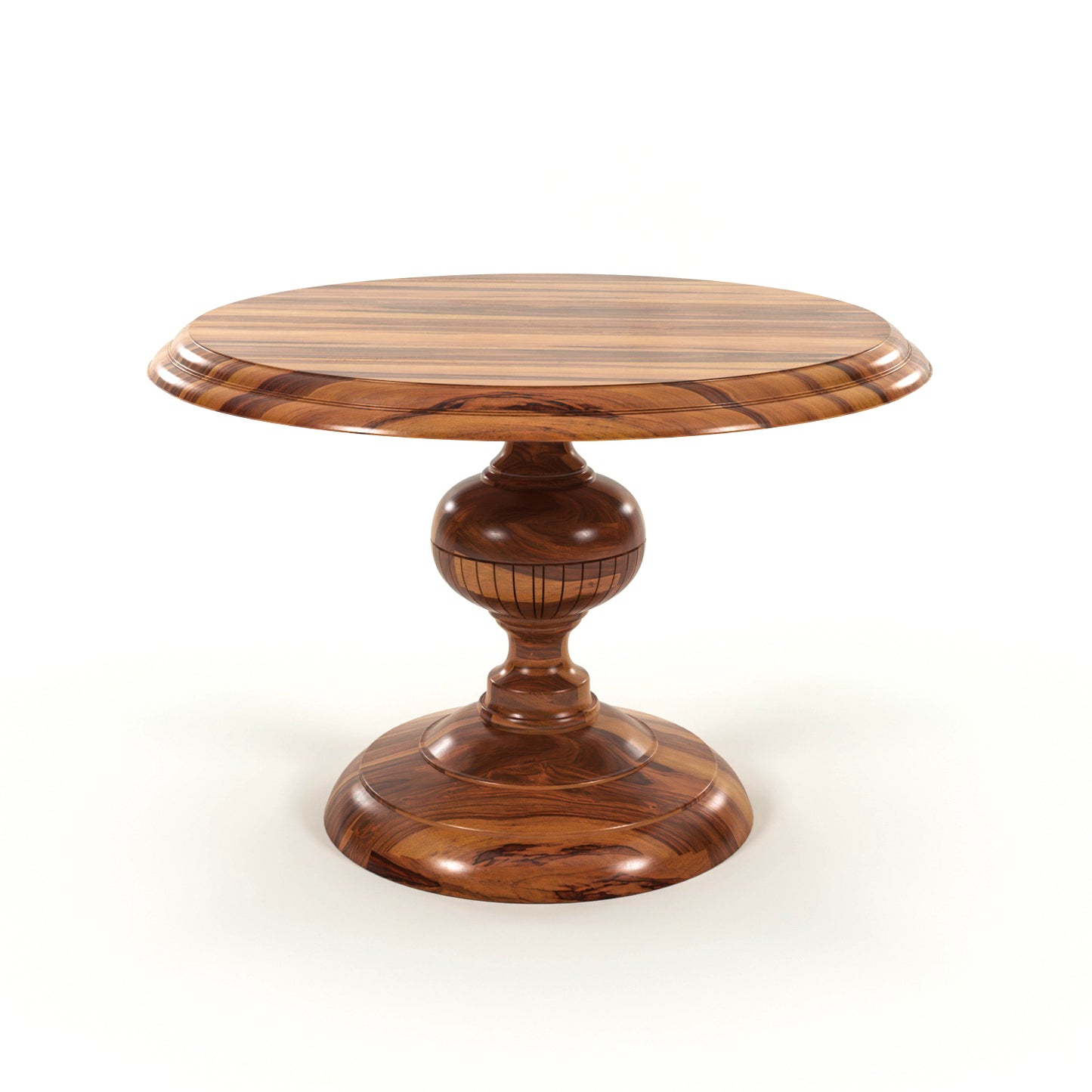 Dravik Sheesham Wood Dining Set 4 Seater (Honey Finish)