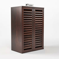 Aurvin Solid Sheesham Wood Shoe Rack  (Walnut Finish)