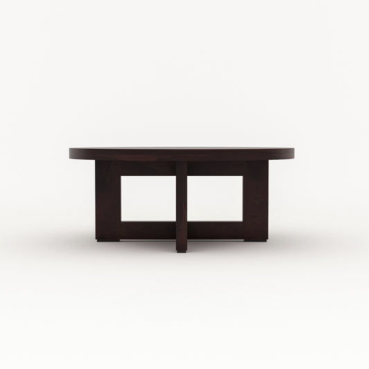 Arven Solid Sheesham Wood Coffee Table (Walnut  Finish) (Copy)