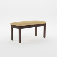 Norvik Sheesham Wood Dining Set 6 Seater With Bench (Walnut Finish)
