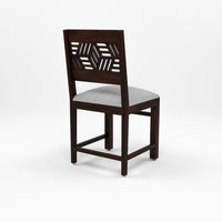 Morvex Sheesham Wood Dining Set 2 Seater (Walnut Finish)